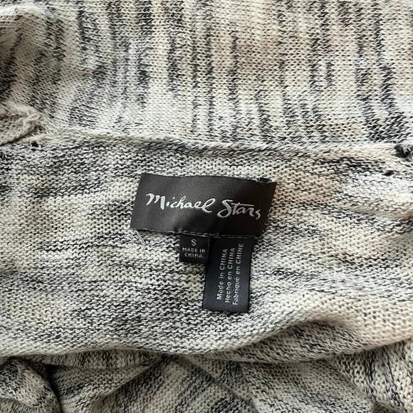 Michael Stars Long Open Cardigan Duster Lightweight Front Pockets Long Sleeve S - Picture 5 of 8